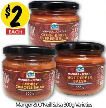 NQR Manger & O'Neill Salsa 300g Varieties offer