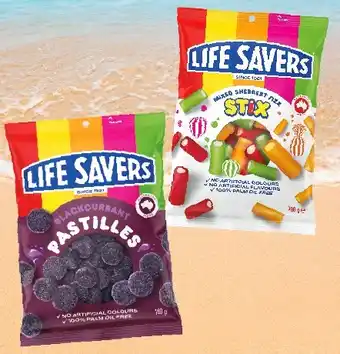 IGA Life Savers Share Pack 150-200g Selected Varieties offer