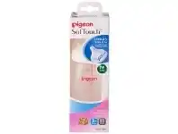 Baby Bunting Pigeon Wide Neck PP Bottle with SofTouch Peristaltic Plus Teat - 240ml offer