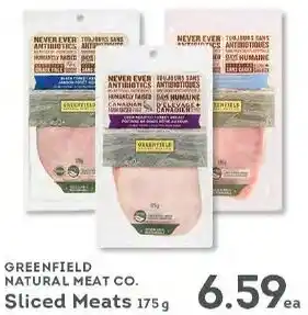 IGA GREENFIELD NATURAL MEAT CO. Sliced Meats 175 g offer