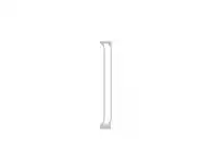 Baby Bunting Dreambaby Chelsea Gate Extension 9cm F159W White offer