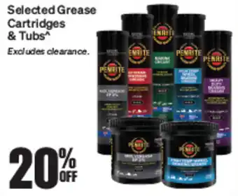 SuperCheap Auto Selected Grease Cartridges & Tubs offer