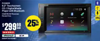 SuperCheap Auto PIONEER 6.2" Touchscreen CD / Digital Media Player with Bluetooth offer