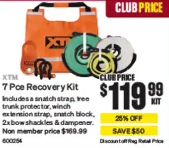 SuperCheap Auto XTM 7 Pce Recovery Kit offer
