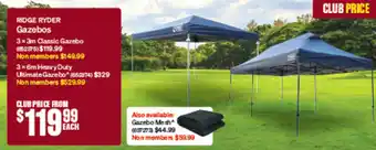 SuperCheap Auto RIDGE RYDER Gazebos offer