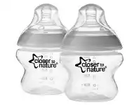 Baby Bunting Tommee Tippee Closer To Nature Bottle- 150ml - 2 Pack offer
