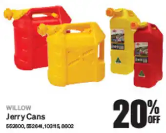WILLOW Jerry Cans