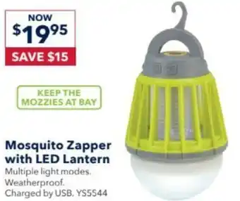 Jaycar Electronics Mosquito Zapper with LED Lantern offer