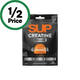 Woolworths SUP Creatine Gummies Pk 35 offer