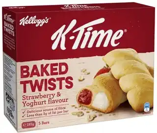 Coles Kellogg's K Time Bars 165g-185g offer