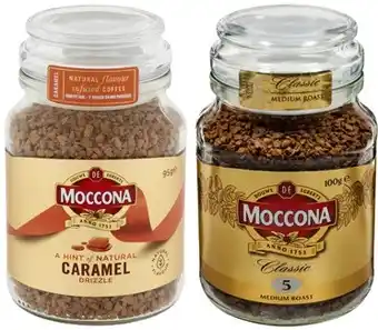 Coles Moccona Freeze Dried Instant Coffee 95g-100g offer