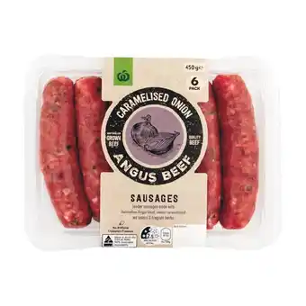 Woolworths Woolworths Premium Butcher Style Sausage Varieties 450-500g offer