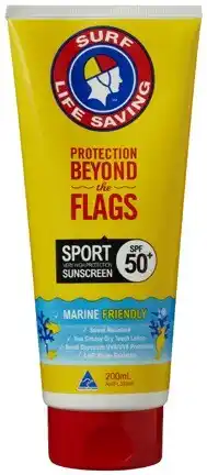 Coles Surf Life Saving Sport Lotion SPF50+ 200mL offer