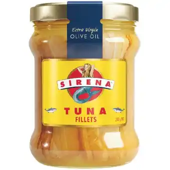 Woolworths Sirena Tuna Fillets in Jar 200g offer