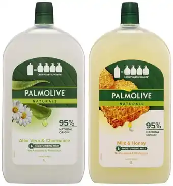Coles Palmolive Liquid Hand Wash Refill 1 Litre offer