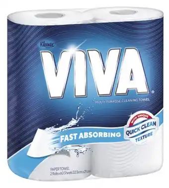 Coles Viva Paper Towel 2 Pack offer