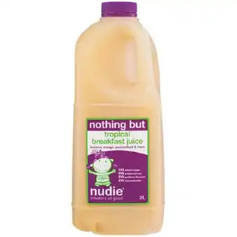 Woolworths Nudie Juice 2 Litre offer