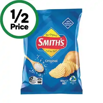 Woolworths Smith's Crinkle Cut Chips 60g offer