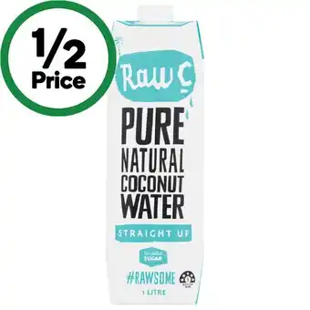 Woolworths Raw C Coconut Water 1 Litre offer