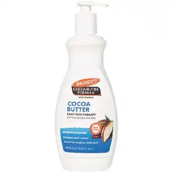 Woolworths Palmer's Cocoa Butter Formula Body Lotion 400ml offer