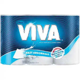 Woolworths Kleenex Viva Paper Towel Pk 3 offer