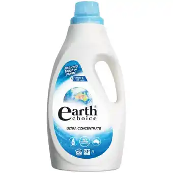 Woolworths Earth Choice Laundry Liquid 2 Litre offer