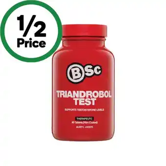 Woolworths Body Science Triandrobol Test Tablets Pk 60 offer