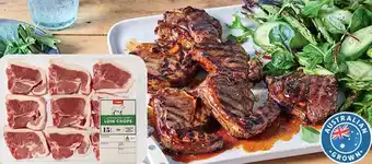 Coles Coles Australian Lamb Loin Chops offer