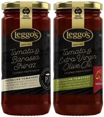 Coles Leggo's Premium Pasta Sauce 390g offer