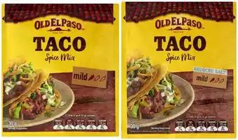 Coles Old El Paso Spice Mix 30g-40g offer
