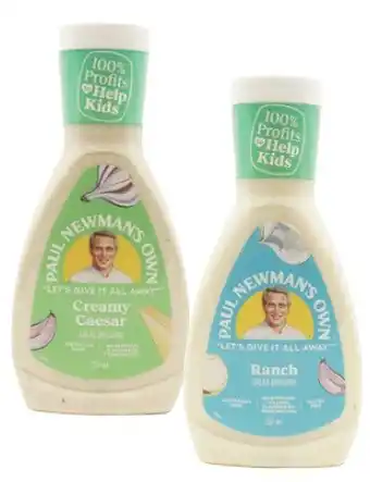 Coles Paul Newman's Own Salad Dressing 250mL offer
