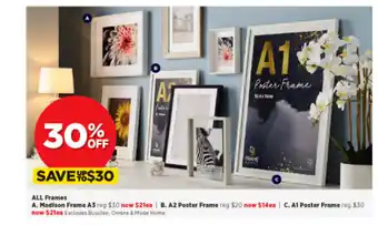 Spotlight All Frames - Madison Frame A3 offer