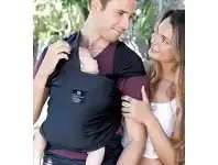 Baby Bunting Hug A Bub Wrap Carrier Lightweight Organic Charcoal offer
