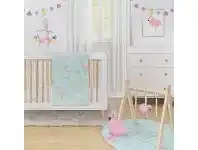 Lolli Living Flamingo Nursery Set 4 Piece