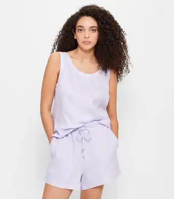 Target European Linen Shorts offer