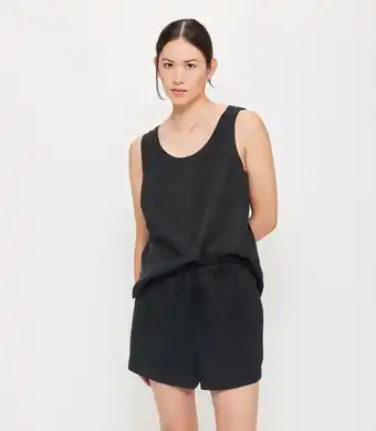 Target European Linen Tank Top offer