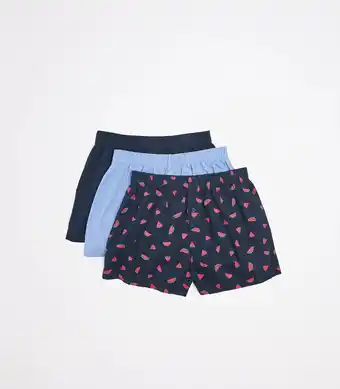 Target Maxx 3 Pack Woven Boxers - Watermelon offer
