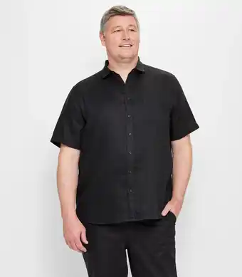 Plus European Linen Shirt