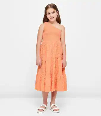 Target One Shoulder Shirred Dress offer