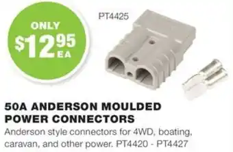 50A ANDERSON MOULDED POWER CONNECTORS
