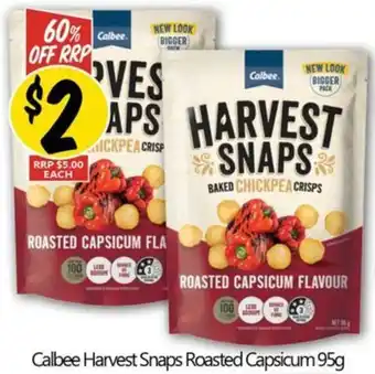 Calbee Harvest Snaps Roasted Capsicum 95g