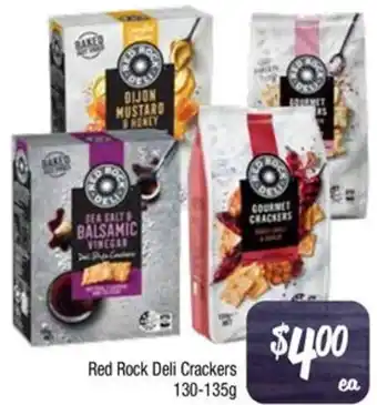 Red Rock Deli Crackers 130-135g