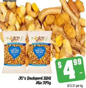 Farmer Jack's JC's Backyard BBQ Mix 375g offer