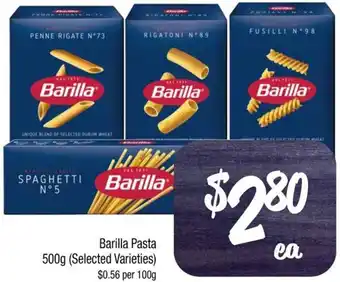 Farmer Jack's Barilla Pasta 500g offer