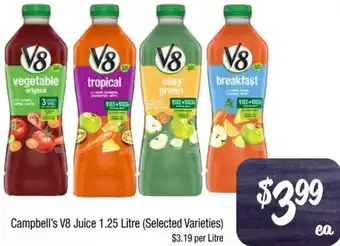 Farmer Jack's Campbell's V8 Juice 1.25 Litre offer