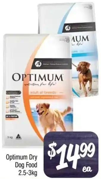 Farmer Jack's Optimum Dry Dog Food 2.5-3kg offer
