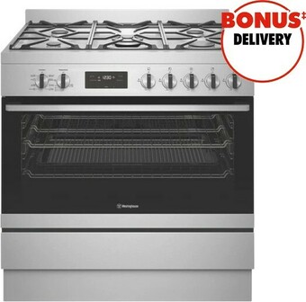 Westinghouse 90cm Dual Fuel Upright Cooker