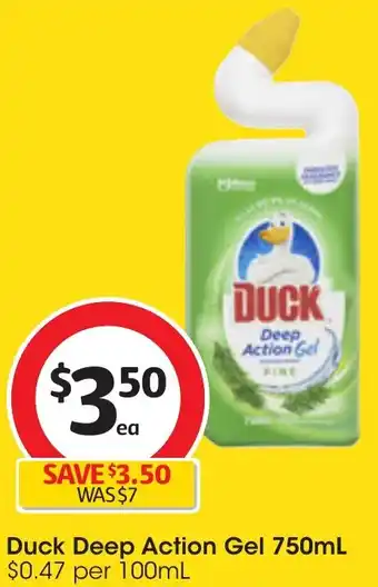 Coles Duck Deep Action Gel 750mL offer