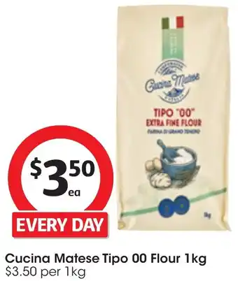 Coles Cucina Matese Tipo 00 Flour 1kg offer