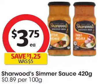 Sharwood's Simmer Sauce 420g